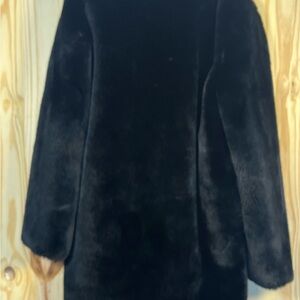 Apparis Black Faux Shearling Teddy Coat